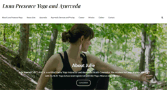 Desktop Screenshot of lunapresenceyoga.com